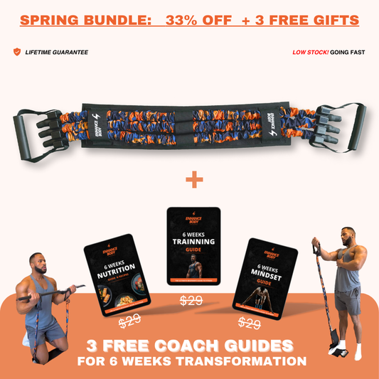 ENHANCEBODY™ SET - 90KG RESISTANCE BAND + 3 FREE COACH GUIDES